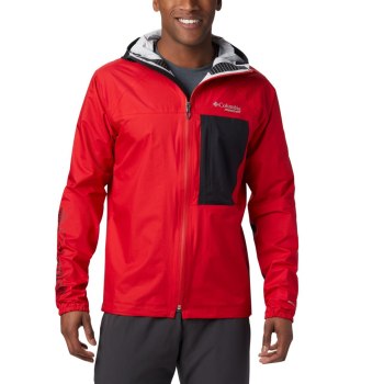 Columbia Muške Jakne - Rogue Runner Wind Crvene Crne | SUWA-69271